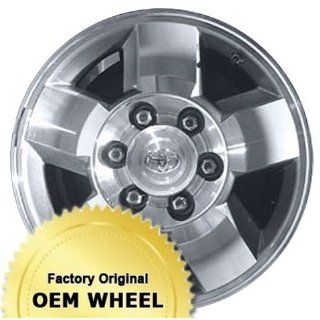 TOYOTA 4 RUNNER,FJ CRUISER 16X7 5 SPOKE Factory Oem Wheel Rim  MACHINED FACE GREY   Remanufactured: Automotive