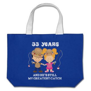 33rd Wedding Anniversary Funny Gift For Her Canvas Bag