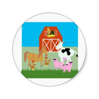 Barnyard Party Sticker