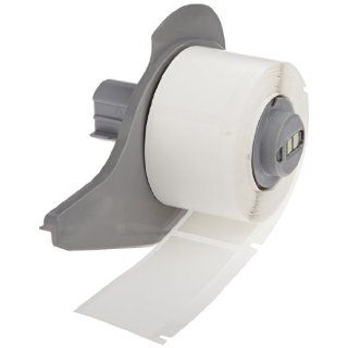 Brady M71 21 499 Nylon Cloth BMP71 Labels , White (100 Labels per Roll, 1 Roll per Package): Industrial & Scientific