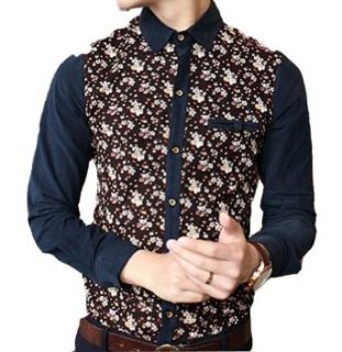 Fashion Personality All match Take Men's Long Sleeve Shirt at  Mens Clothing store