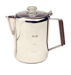 Texsport Stainless Steel Coffee Percolator : Camping Coffee And Tea Pots : Sports & Outdoors