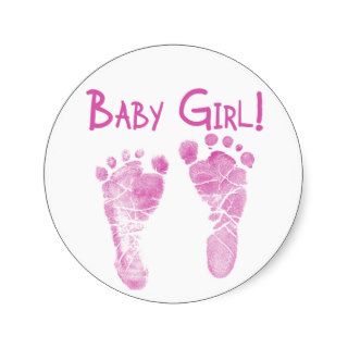 It's a baby girl! sticker