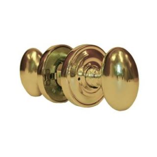 Global Door Controls Sapphire Residential Handley Style Polished Brass Privacy Knob KH 1440 1 PVD