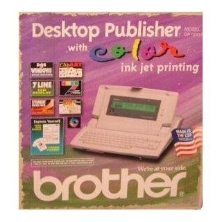 Brother DP 525CJ Desktop Publisher Electronic Typewriter plus Word Processor, 7 line LCD Display : Electronics
