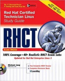 RHCT Red Hat Certified Technician Linux Study Guide (Exam RH202) (Certification Press): Michael Jang: 0783254043930: Books