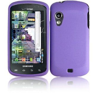 Dark Purple Hard Case Cover for Samsung Aegis i405U SCH i405U: Cell Phones & Accessories