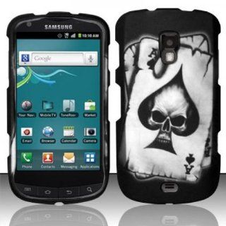 Black Skull Poker Hard Cover Case for Samsung Galaxy S Aviator SCH R930: Cell Phones & Accessories