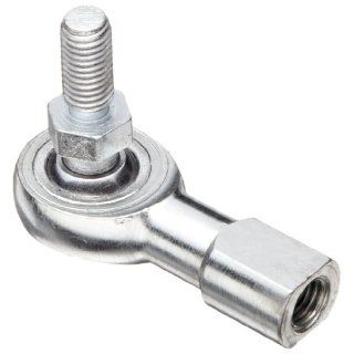 Sealmaster TR 3Y Rod End Bearing With Y Stud, Three Piece, Precision, Non Relubricatable, Right Hand Female to Right Hand Male Shank, #10 32 Shank Thread Size, 5/8" Overall Head Width, 0.531" Thread Length