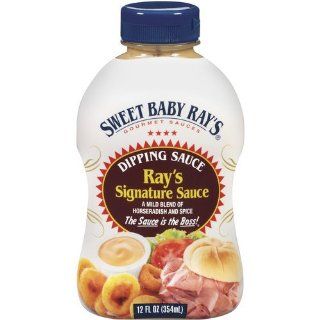 Sweet Baby Ray's. Signature Dipping Sauce with Horseradish, 12oz Bottle (Pack of 3) : Gourmet Sauces : Grocery & Gourmet Food