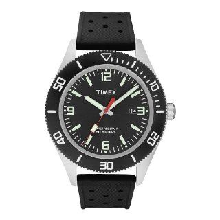 Timex Premium Originals Black Dial Mens Watch T2N534: Timex: Watches