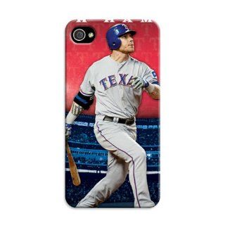 Hot Print All Coverage Texas Rangers MLB Iphone 4/4s Case: Cell Phones & Accessories