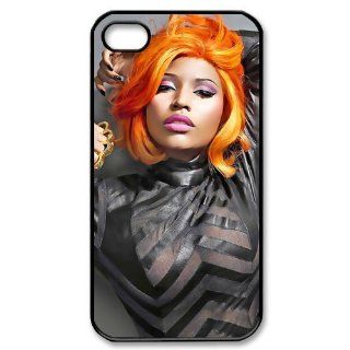 Custom Nicki Minaj Cover Case for iPhone 4 4S PP 1044 Cell Phones & Accessories