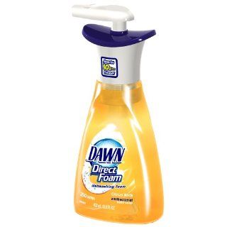 Dawn Direct Foam Dishwashing Foam and Antibacterial Hand Soap, Citrus Kick Scent, 13.5 Fluid Ounce Bottles (Case of 10): Health & Personal Care
