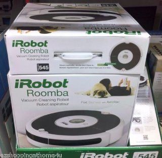 iRobot Roomba 545 Vacuum Cleaning Robot Pet Series with AeroVac : Household Robotic Vacuums : Everything Else