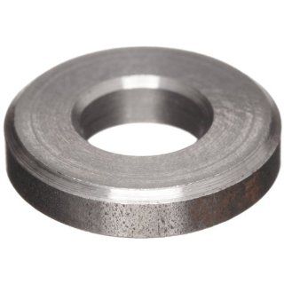 12L14 Carbon Steel Type B Flat Washer, Plain Finish, Meets ANSI B18.22.1, #1 Hole Size, 0.531" ID, 1" OD, 0.188" Nominal Thickness, Made in US (Pack of 10): Industrial & Scientific