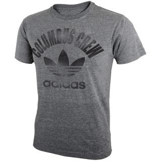 adidas Youth Columbus Crew Tri Blend Trefoil Short Sleeve T Shirt   Size: Medium