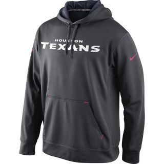 NIKE Mens Houston Texans Breast Cancer Awareness Performance Hoody   Size: