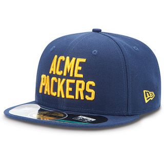 NEW ERA Mens Green Bay Packers On Field Classic Throwback Cap   Size: 7, Navy