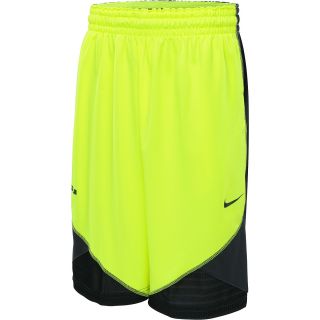 NIKE Mens LeBron Chainmail Basketball Shorts   Size: Xl, Volt/anthracite