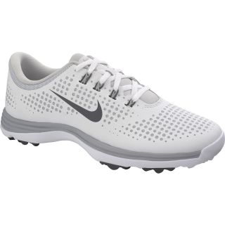 NIKE Womens Lunar Empress Golf Shoes   Size: 8.5, White/grey