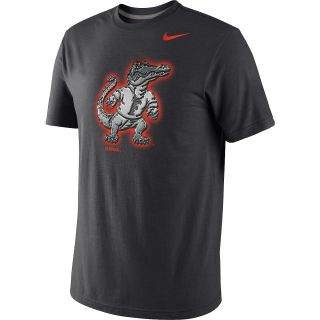 NIKE Mens Florida Gators Stealth Mascot Tri Blend Short Sleeve T Shirt   Size: