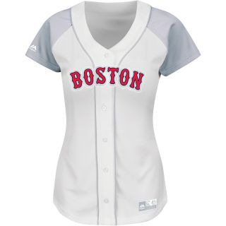 MAJESTIC ATHLETIC Womens Boston Red Sox Dustin Pedroia Jersey   Size: Small,