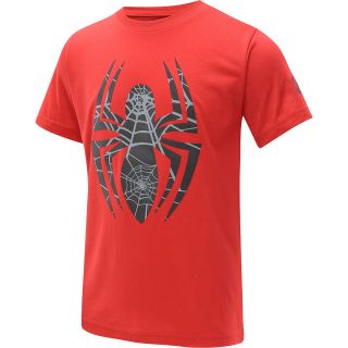 UNDER ARMOUR Boys Alter Ego Spider Man Logo Short Sleeve T Shirt   Size: