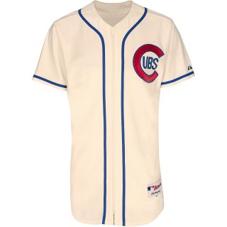 MAJESTIC ATHLETIC Mens Chicago Cubs 1937 Sunday Authentic Replica Home Jersey  