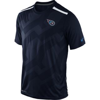 NIKE Mens Tennessee Titans Football Hypervent Short Sleeve Top   Size: Medium,