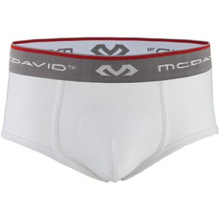 McDavid Classic Brief with Soft Cup Pee Wee   Size: Large, White (9130PCSR L)
