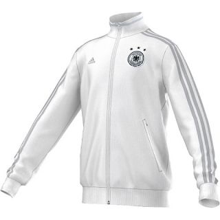 adidas Kids Germany Full Zip Track Top   Size: XS/Extra Small, White