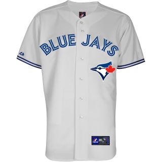 Majestic Mens Toronto Blue Jays Replica Ricky Romero Home Jersey   Size: