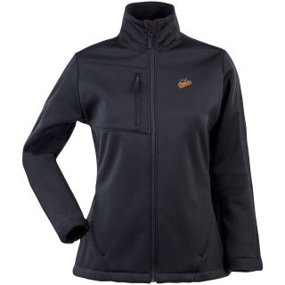 Antigua Womens Baltimore Orioles Traverse Fleece Back Full Zip Jacket   Size