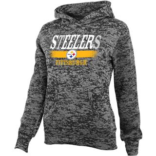 NFL Team Apparel Girls Pittsburgh Steelers Shawl Neck Hoody   Size: Small