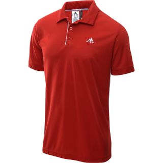 adidas Mens Galaxy Short Sleeve Tennis Polo Shirt   Size: Xl, Scarlet/white