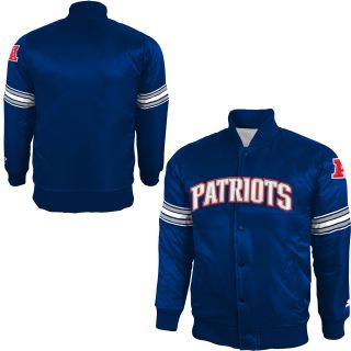 Kids New England Patriots Varsity Snap Jacket (STARTER)   Size: Small