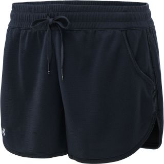 UNDER ARMOUR Womens Rally Shorts   Size: XS/Extra Small, Black/black/silver