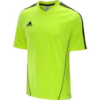 adidas Mens Estro 12 Short Sleeve Soccer Jersey   Size: Xl, Lime/black
