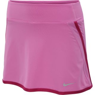 NIKE Womens New Border Tennis Skirt   Size: Xl, Red Violet/magenta