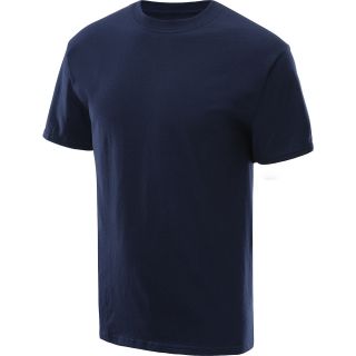 CHAMPION Mens Short Sleeve Jersey T Shirt   Size Medium, Navy