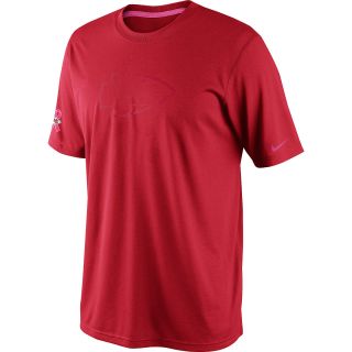 NIKE Mens Kansas City Chiefs Breast Cancer Awareness Legend T Shirt   Size: