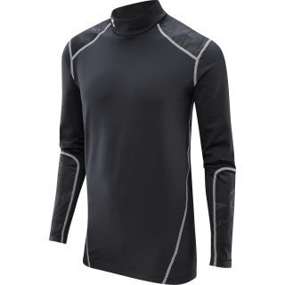 UNDER ARMOUR Mens ColdGear Infrared Evo Fitted Long Sleeve Mock Top   Size: