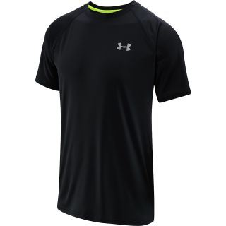 UNDER ARMOUR Mens UA Run Short Sleeve T Shirt   Size: Xl, Black/reflective