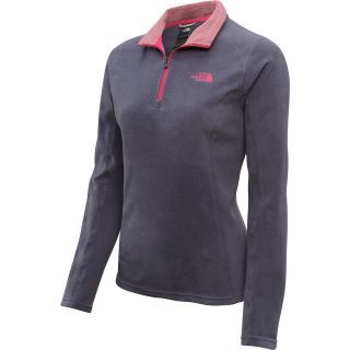 THE NORTH FACE Womens Glacier 1/4 Zip   Size: XS/Extra Small, Greystone Blue