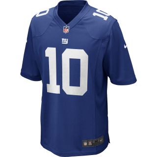 NIKE Mens New York Giants Eli Manning Game Team Color Jersey   Size: Large,
