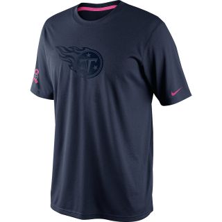 NIKE Mens Tennessee Titans Breast Cancer Awareness Legend T Shirt   Size: