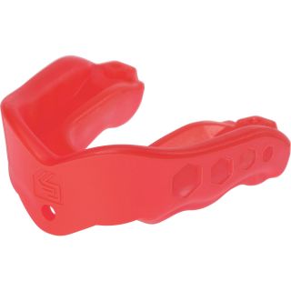 SHOCK DOCTOR Adult Gel Max Convertible Mouthguard   Size: Adult, Red