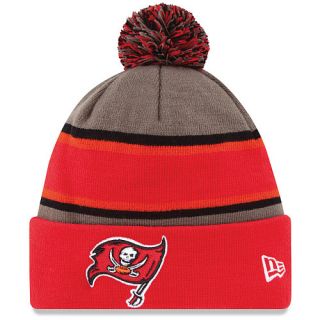 NEW ERA Youth Tampa Bay Buccaneers On Field Sport Knit Hat   Size: Youth, Red