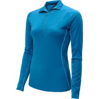 ICEBREAKER Womens Dart 1/2 Zip Long Sleeve Shirt   Size: Medium, Cruise